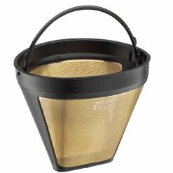 Bestes Angebot 💯 Cilio Gold-Kaffeefilter Größe 4 ⌛