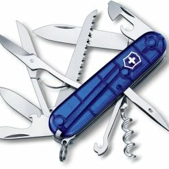 Neu 🤩 Victorinox Offiziersmesser Huntsman Blau Transparent 🧨