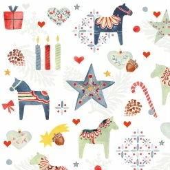 Aktion 🔥 Paperproducts Design Servietten 33x33 Cm Scandic Joy 🎁