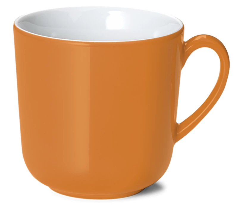 Großhandel 🤩 Dibbern Solid Color Orange Becher Mit Henkel 0,45 L 🧨 3 Großhandel 🤩 Dibbern Solid Color Orange Becher Mit Henkel 0,45 L 🧨