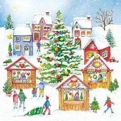 Aktion 🔔 Paperproducts Design Servietten 33x33 Cm 🎄 Christmas Market 😉
