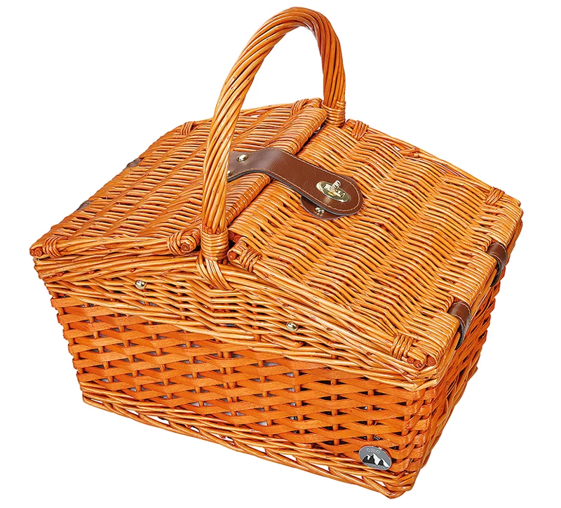 Schlussverkauf ✔️ Cilio Picknick-Korb Salerno Rotbraun 🥰 4 Schlussverkauf ✔️ Cilio Picknick-Korb Salerno Rotbraun 🥰 – Bild 2