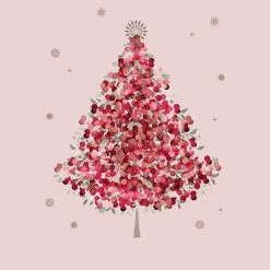Angebote 😍 Paperproducts Design Servietten 33x33 Cm ❄ Christmas Tree In Rosé 🥰
