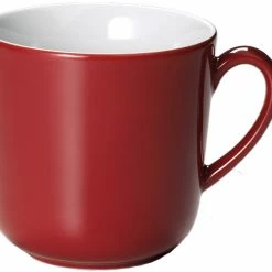 Auslauf ⭐ Dibbern Solid Color Paprika Becher Mit Henkel 0,32 L 🤩