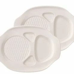 Bester Verkauf ❤️ Villeroy & Boch Villeroy & Boch BBQ Passion Burgerteller 2er Set 36x25,5x4 Cm 👏
